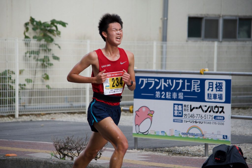 2018-11-18 上尾シティマラソン 21.0975km 01:09:53